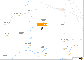 map of Houck