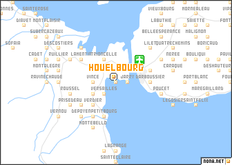 map of Houëlbourg