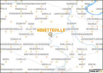 map of Houetteville