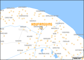 map of Houfangding