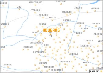 map of Hougang