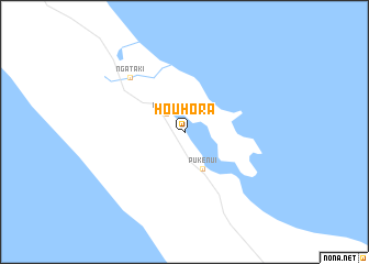 map of Houhora
