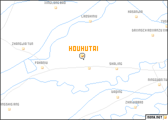 map of Houhutai