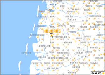 map of Hou-kang
