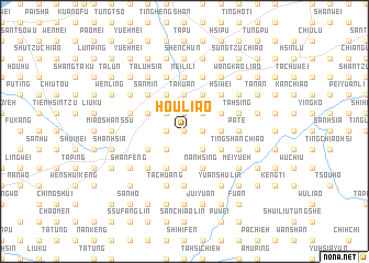 map of Hou-liao