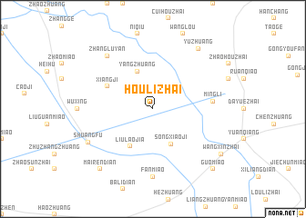 map of Houlizhai