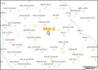 map of Houlu