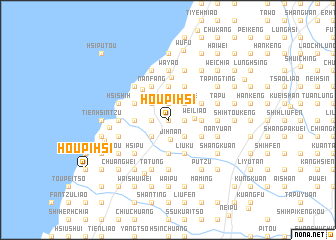 map of Hou-pi-hsi