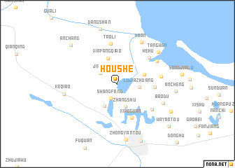 map of Houshe