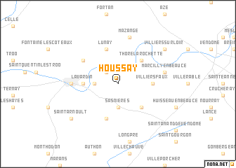 map of Houssay