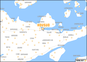 map of Housuo