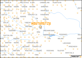 map of Hou-tung-tzu