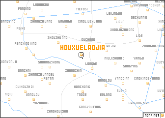 map of Houxuelaojia