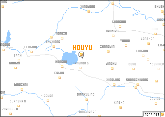 map of Houyu