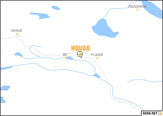 map of Hovde