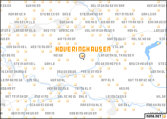 map of Höveringhausen