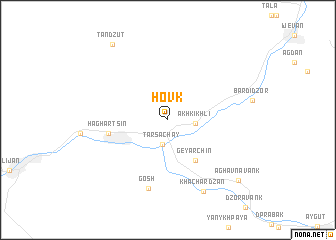 map of Hovkʼ