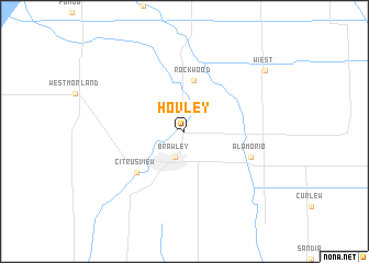 map of Hovley