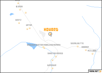 map of Howard