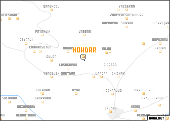map of Howdar