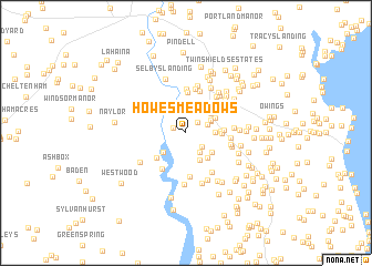 map of Howes Meadows