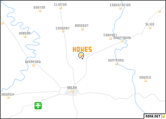 map of Howes