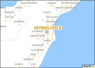 map of Hoya del Cerco