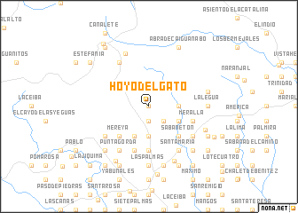 map of Hoyo del Gato