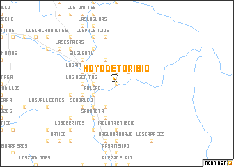 map of Hoyo de Toribio