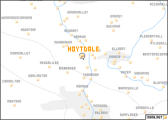 map of Hoytdale