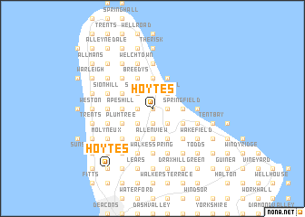 map of Hoytes