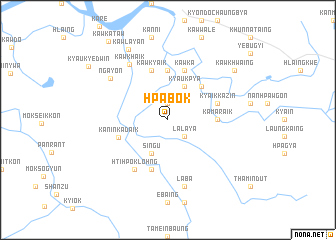 map of Hpabok