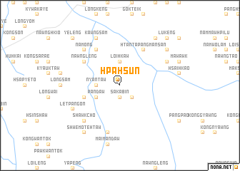 map of Hpa-hsun