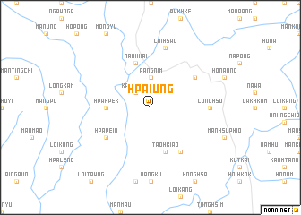 map of Hpai-ung