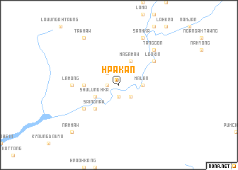 map of Hpākān