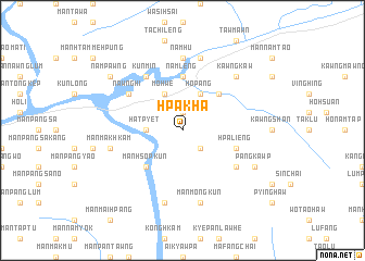 map of Hpa-kha