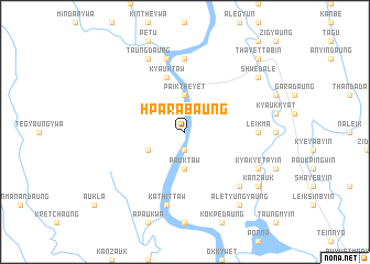 map of Hparabaung