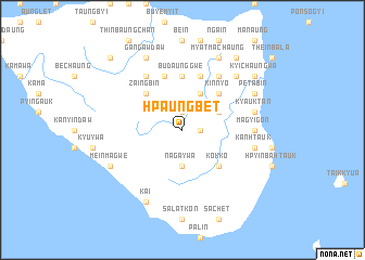 map of Hpaungbet