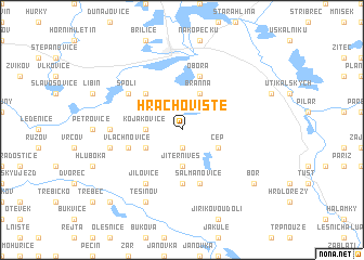 map of Hrachoviště