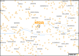 map of Hrgud