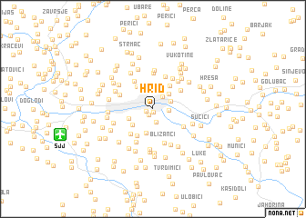 map of Hrid