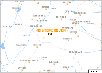 map of Hristoforovca