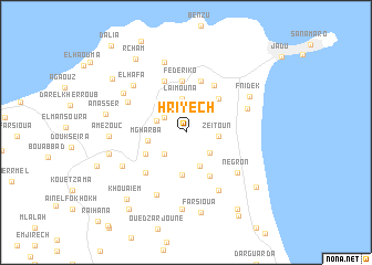 map of Hriyech
