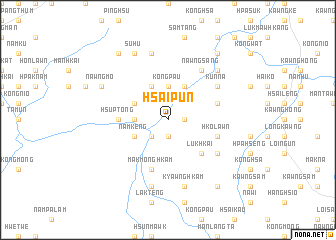 map of Hsai-pun