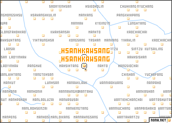 map of Hsanhkawsang