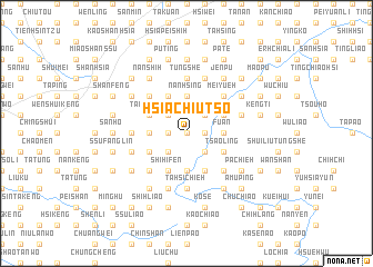 map of Hsia-chiu-tso