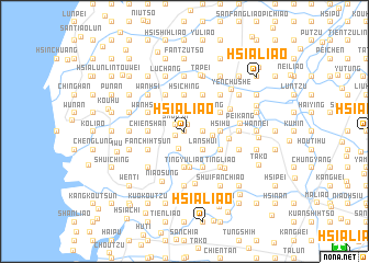 map of Hsia-liao