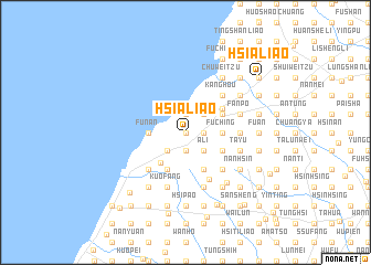 map of Hsia-liao