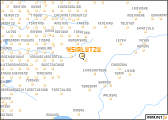 map of Hsia-lu-tzu