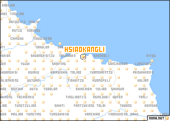 map of Hsiao-kang-li